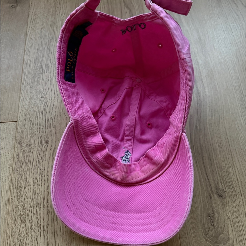 Polo Ralph Lauren Pink Baseball Cap - Picture 7 of 12